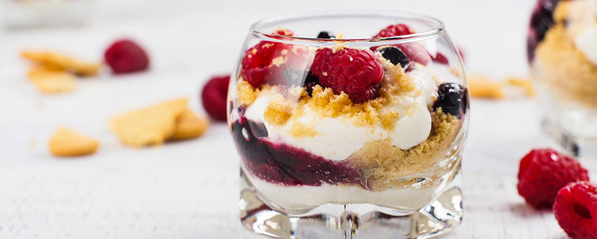 Photo for - Smooth Berry Cheesecake Parfait