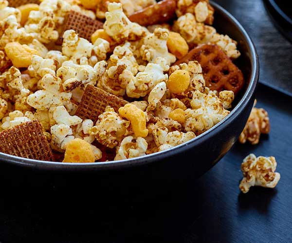 Photo of - Crunchy Cheddar Popcorn Mix