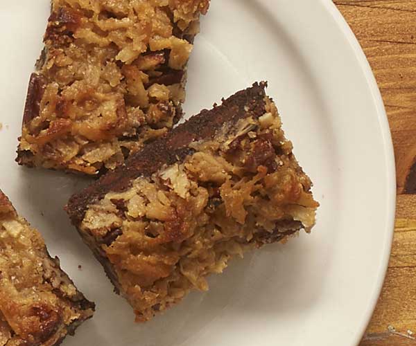 Photo of - Chocolate Coco-Pecan Cookie Bars