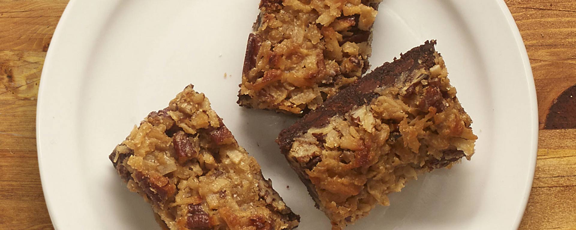 Photo for - Chocolate Coco-Pecan Cookie Bars