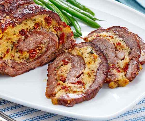 Photo of - Mediterranean Mozzarella Stuffed Lamb