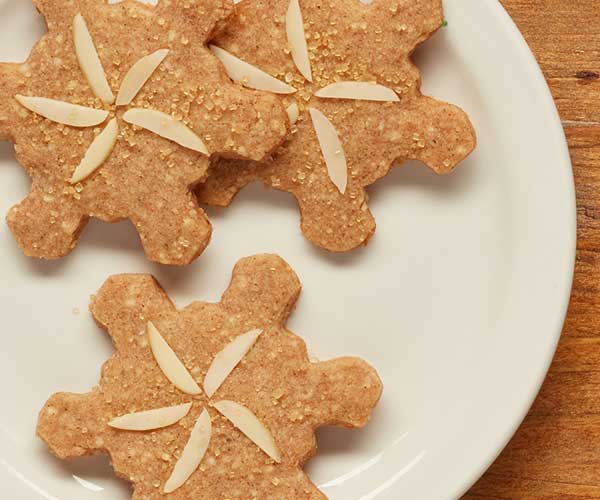 Photo of - Speculaas Snowflakes