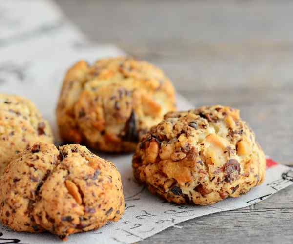 Photo of - Cheddar Walnut Shortbread