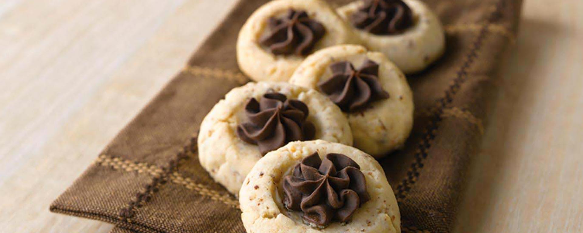 Photo for - Chocolate Thumbprint Cookies