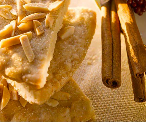 Photo of - Cinnamon Almond Shortbread