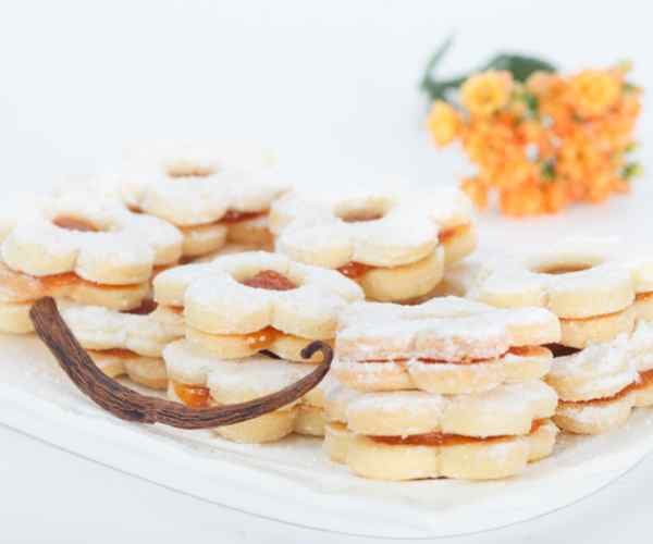 Photo of - Festive Orange Dream Bars