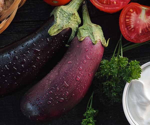 Photo of - Grilled Eggplant with Sour Cream Sauce