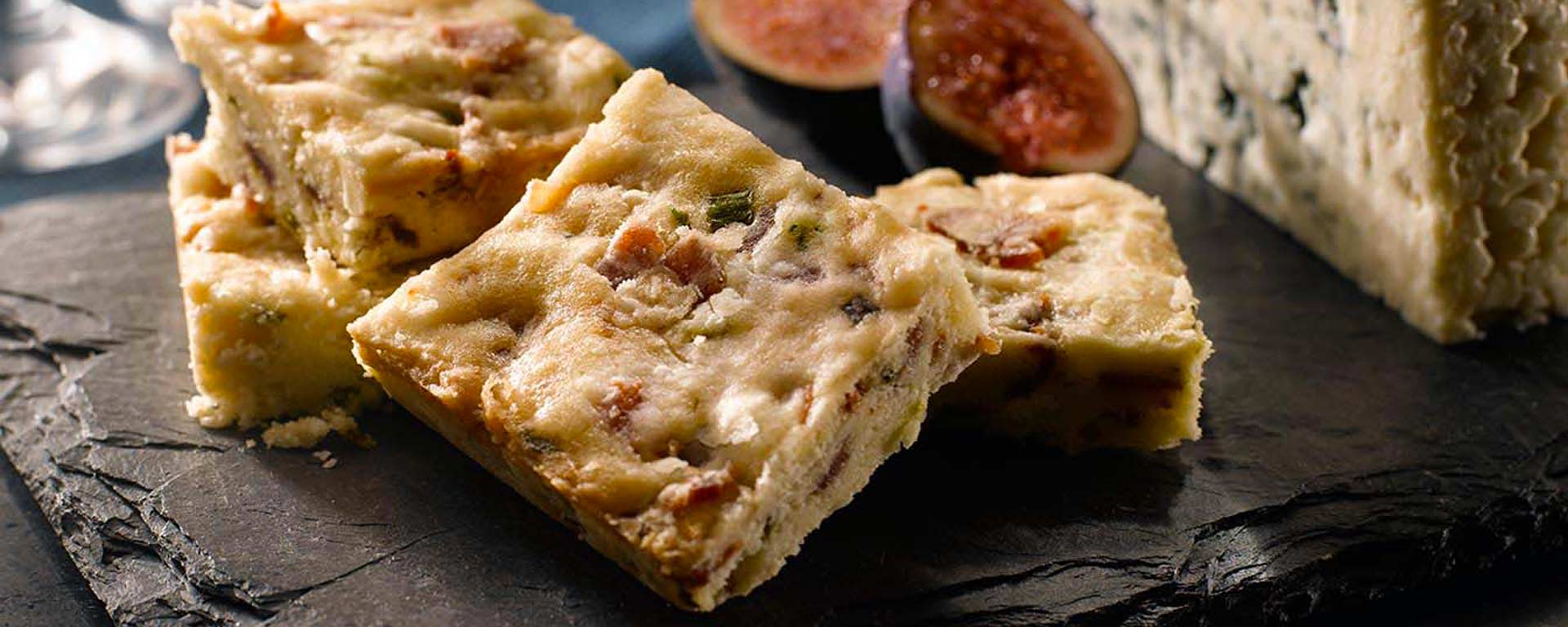 Photo for - Maple Glazed Bacon and Chive Shortbread