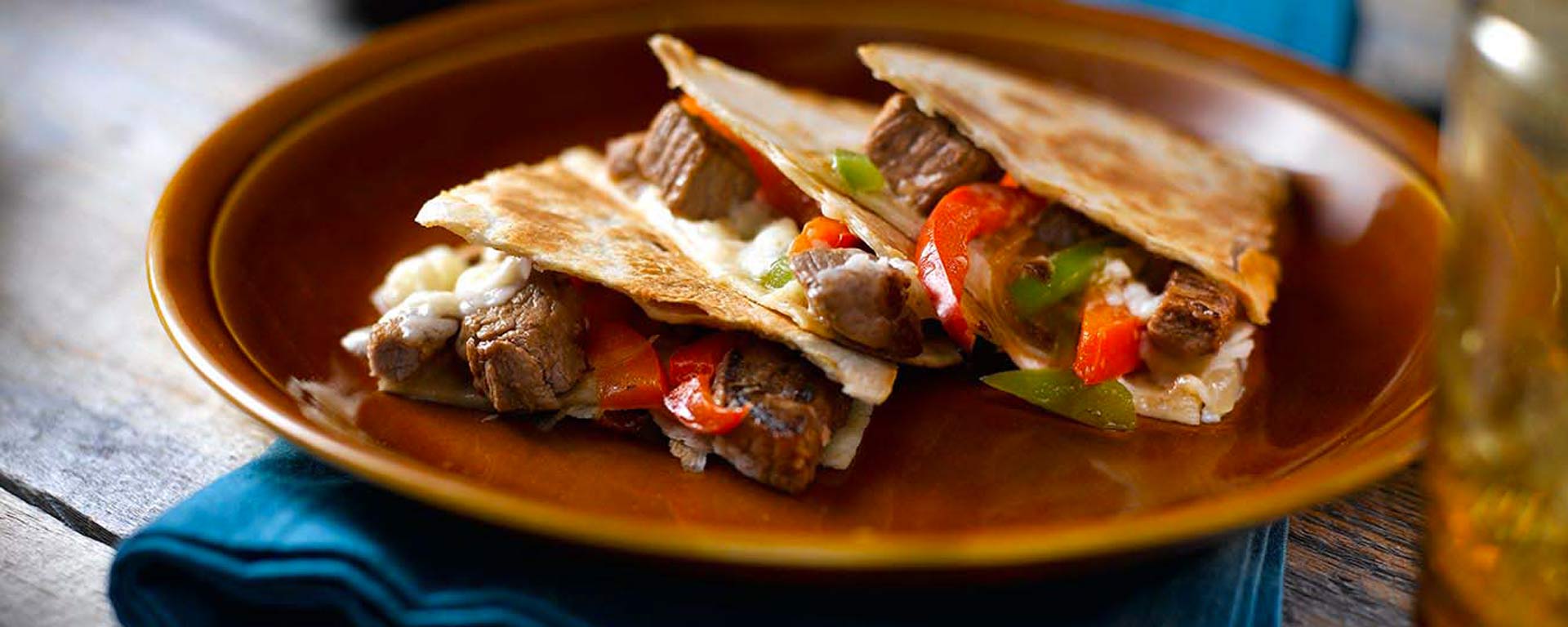 Photo for - Prairie Cheesesteak Quesadillas