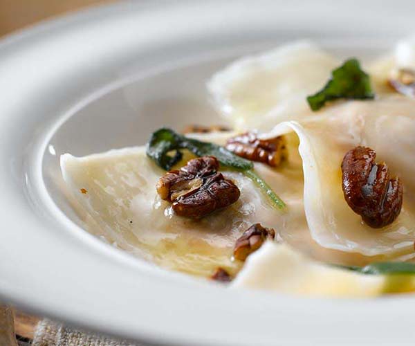 Photo of - Pumpkin Sage Ravioli