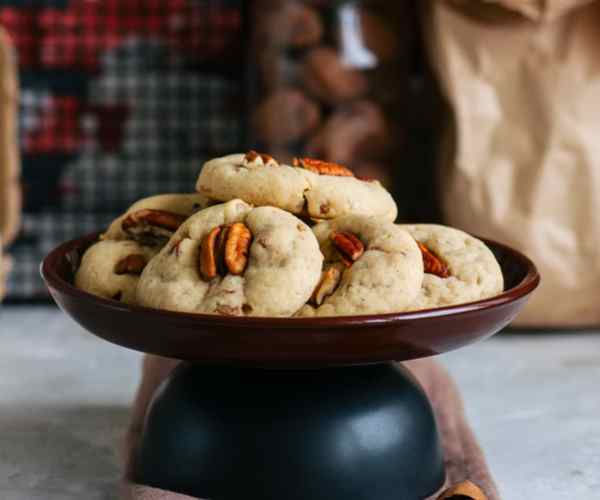 Photo of - Whole Wheat Pecan Shortbread