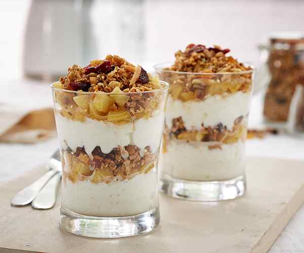 Photo of - Maple Apple Cinnamon Breakfast Parfaits