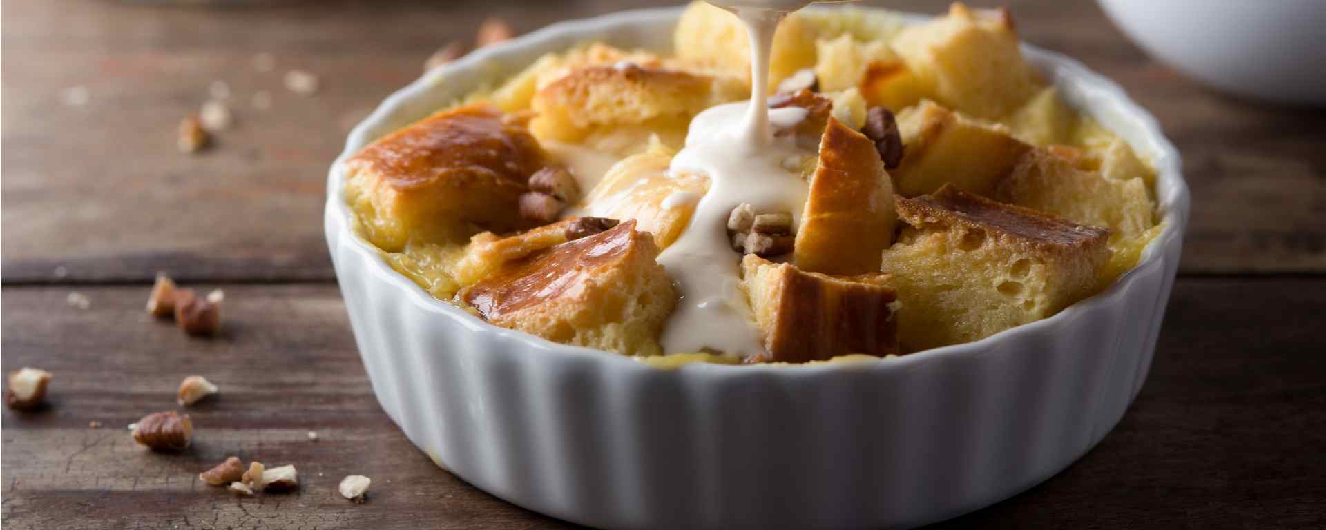 Photo for - New Brunswick Bread Pudding with Cream Sauce