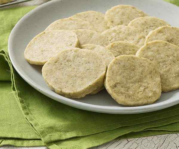 Photo of - Pesto and Parmesan Shortbread