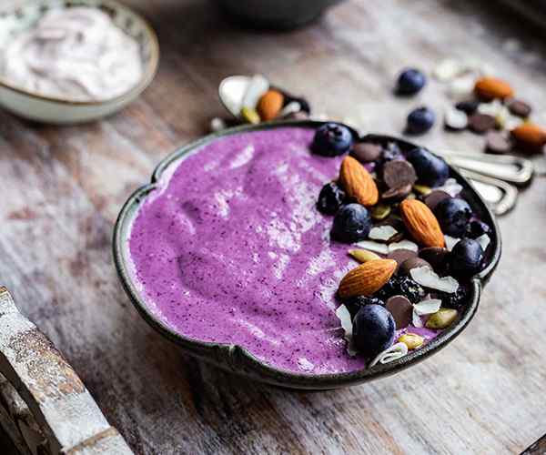 Photo of - Brilliant Blueberry Açai Smoothie Bowl