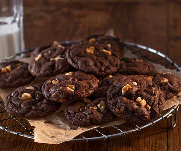 Photo of - Sour Cream Brownie Cookies