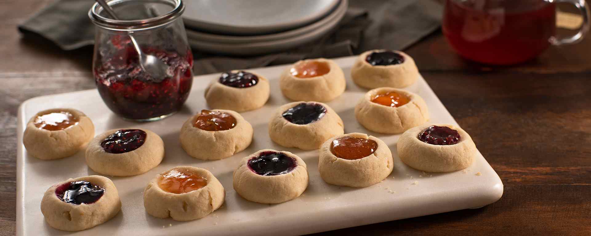 Photo for - Jam Thumbprint Cookie