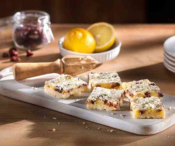 Photo of - Lemon Cranberry Squares